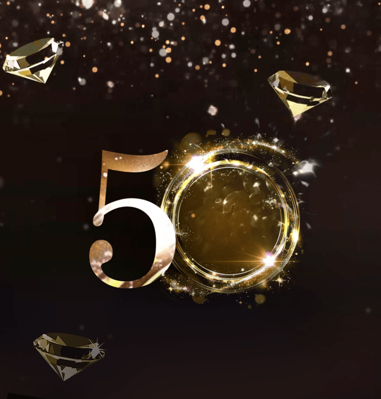 Електронна покана за юбилей